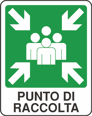 CARTELLO PUNTO RACCOLTA 400X500mm