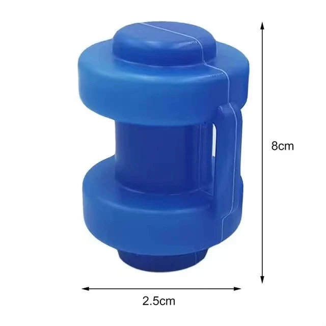 8pcs Trampoline End Cap Protective Fitness Blue For The Net Poles Waterproof Durable Safety Leisure 25mm Diameter Spare Part