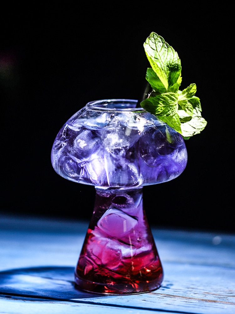 Paddestoel Cup Cocktail Cup Creatieve Molecuul Gourmet Cup Speciale Wijn Cup