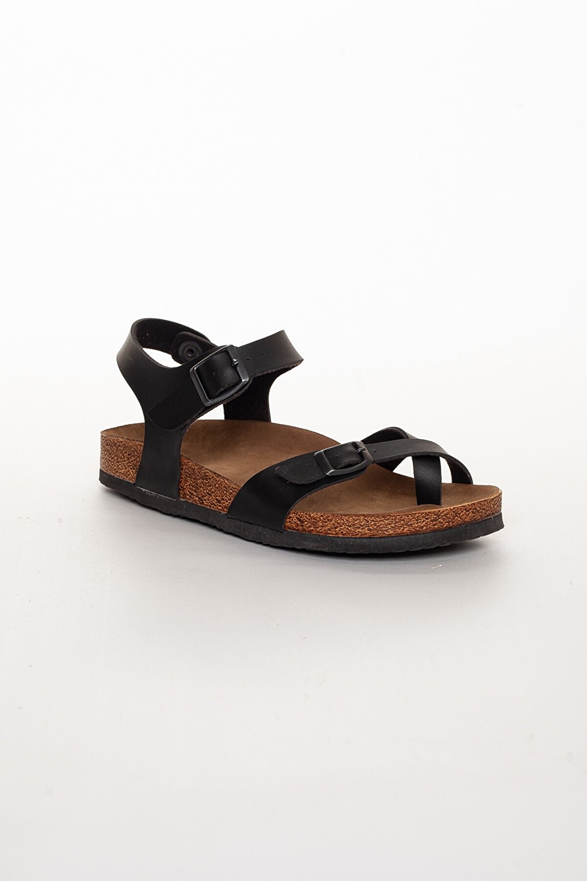 Summer Women Rome Orthopedic Cork Sole Comfort Sandals Slippers PU Flip-Flops Authentic Aesthetic Modern Daily Casual 2022: 40