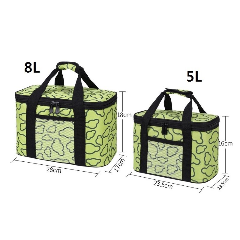 Brand Thicken Oxford Waterproof Small Thermal Food Portable Picnic Cooler Bag For Kids