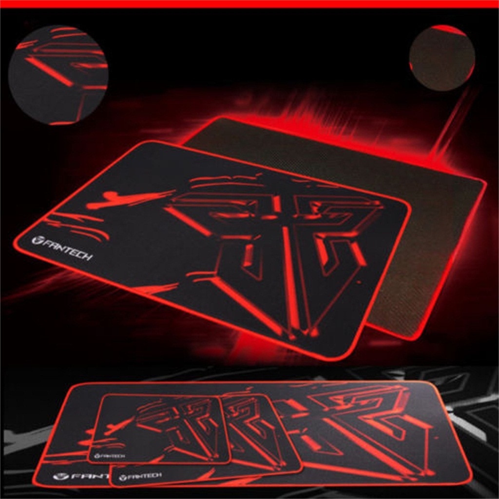 Verkoop Muismat Red Cool Gaming Mousepad Anti-Slip Natuurlijke Rubber Met Vergrendeling Rand Gaming Muis Mat Mode game Lover