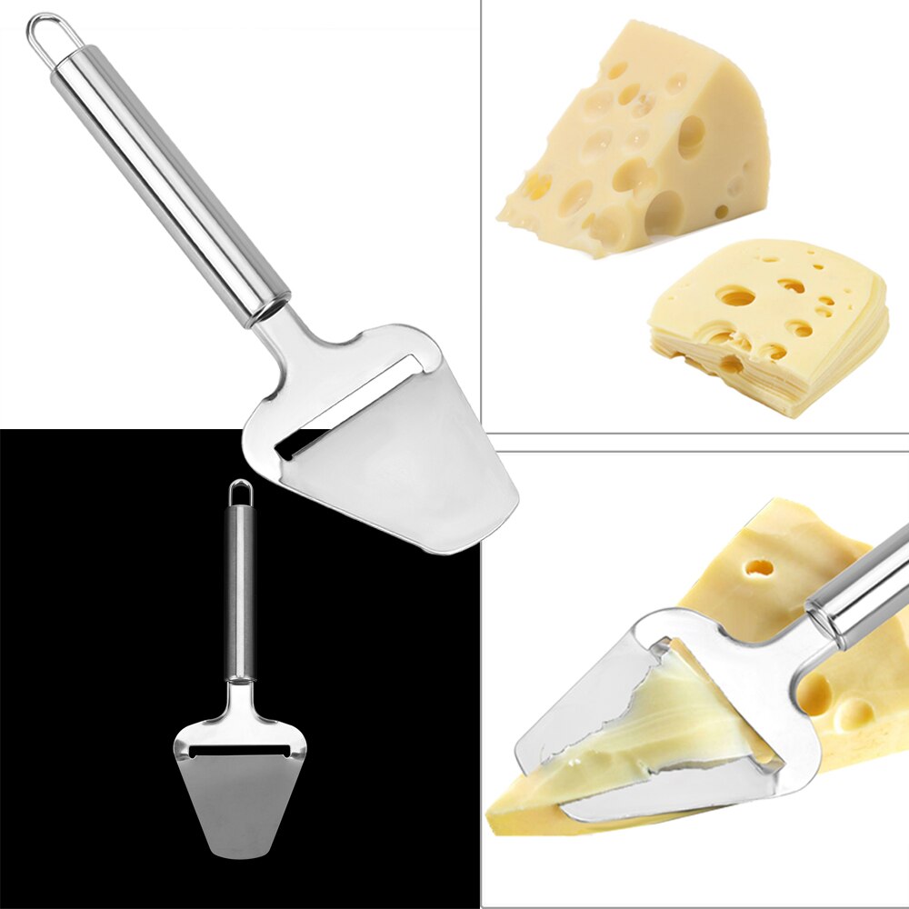 Hoomin 1pc kjøkken dingser kake smør fly slicer kjøkken verktøy oste slicer rustfritt stål ostehøvel kutter
