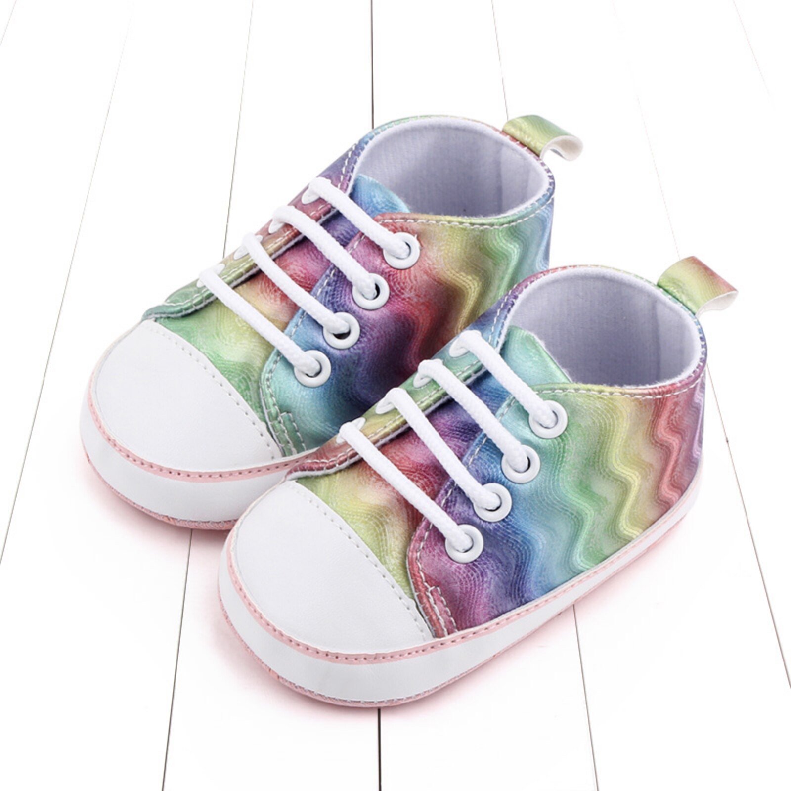 Baby Jongens Meisjes Anti-Slip Casual Schoenen Sneakers Peuter Zachte Zolen Eerste Wandelaars: A115 / -13
