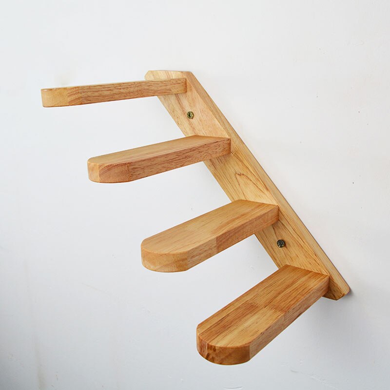 Échelle d'escalade murale pour chat, plateforme de saut en bois, cadre d'escalade pour chat, chaton, planche à sauter, meubles pour animaux de compagnie, arbre à chat, bricolage