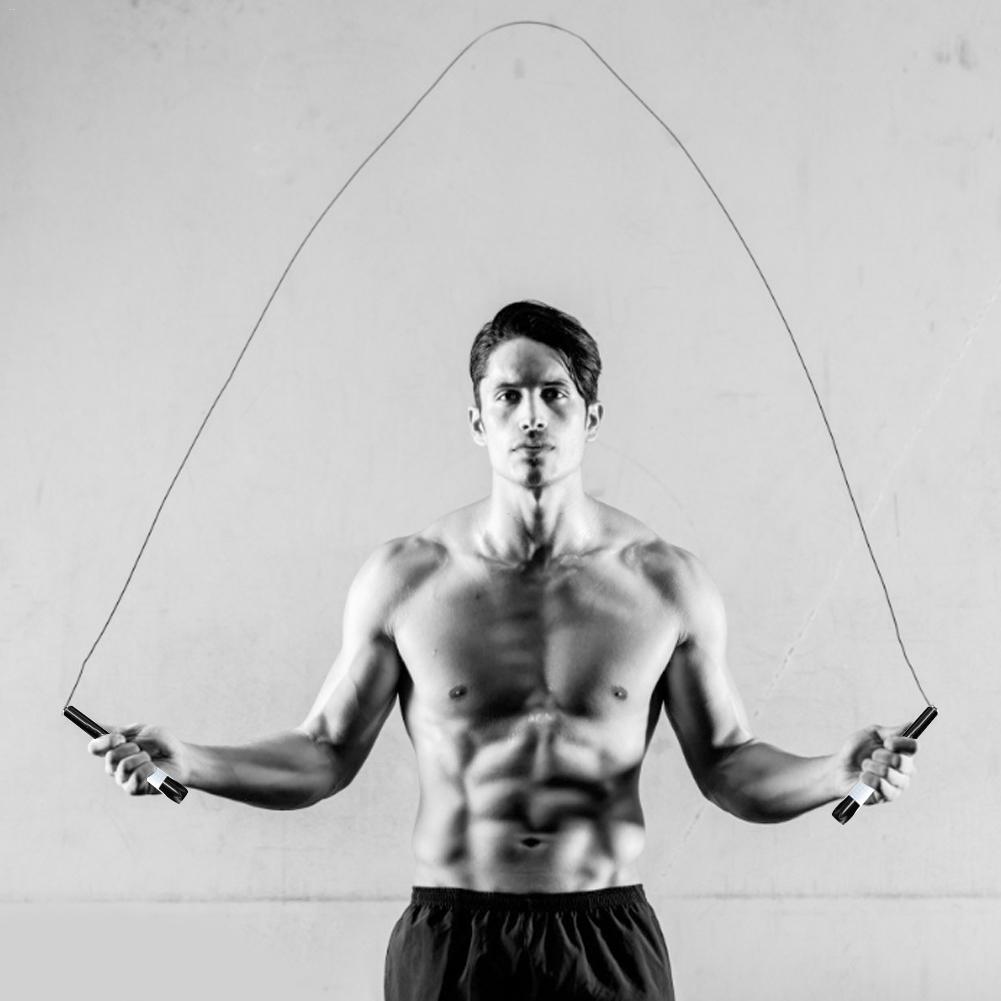 Crossfit speed jump rope workout sjippetov til børn boksning fitness spring speed træning med bæretaske