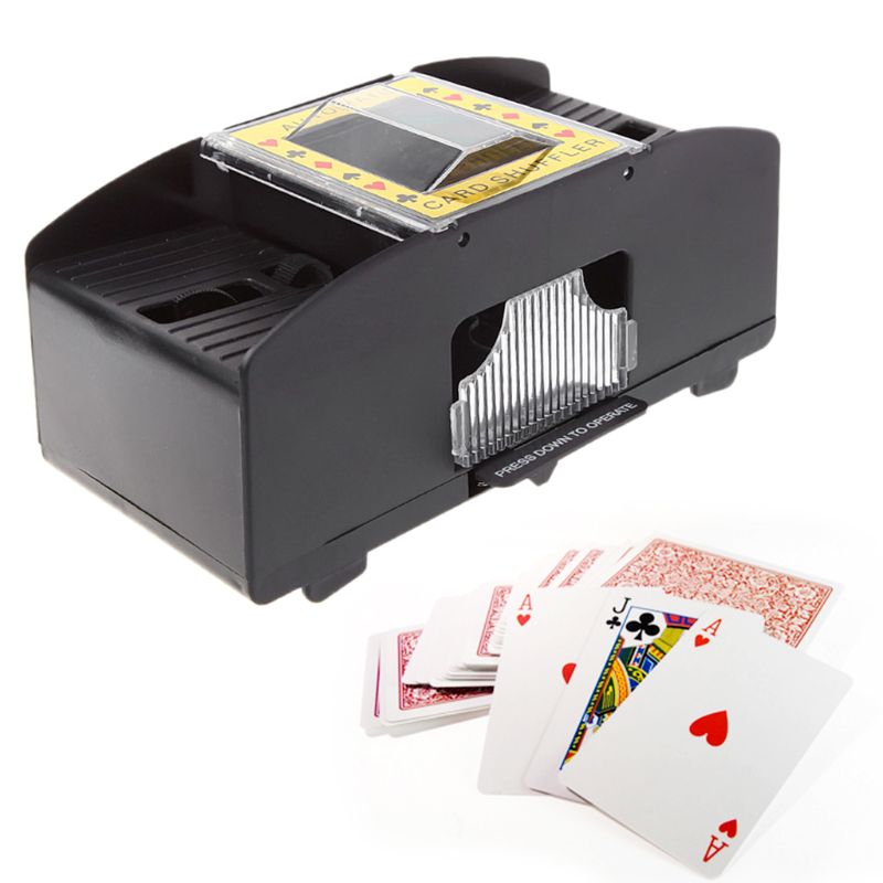 Carte de Poker automatique Shuffler jeux de société cartes à jouer à piles Shuffle