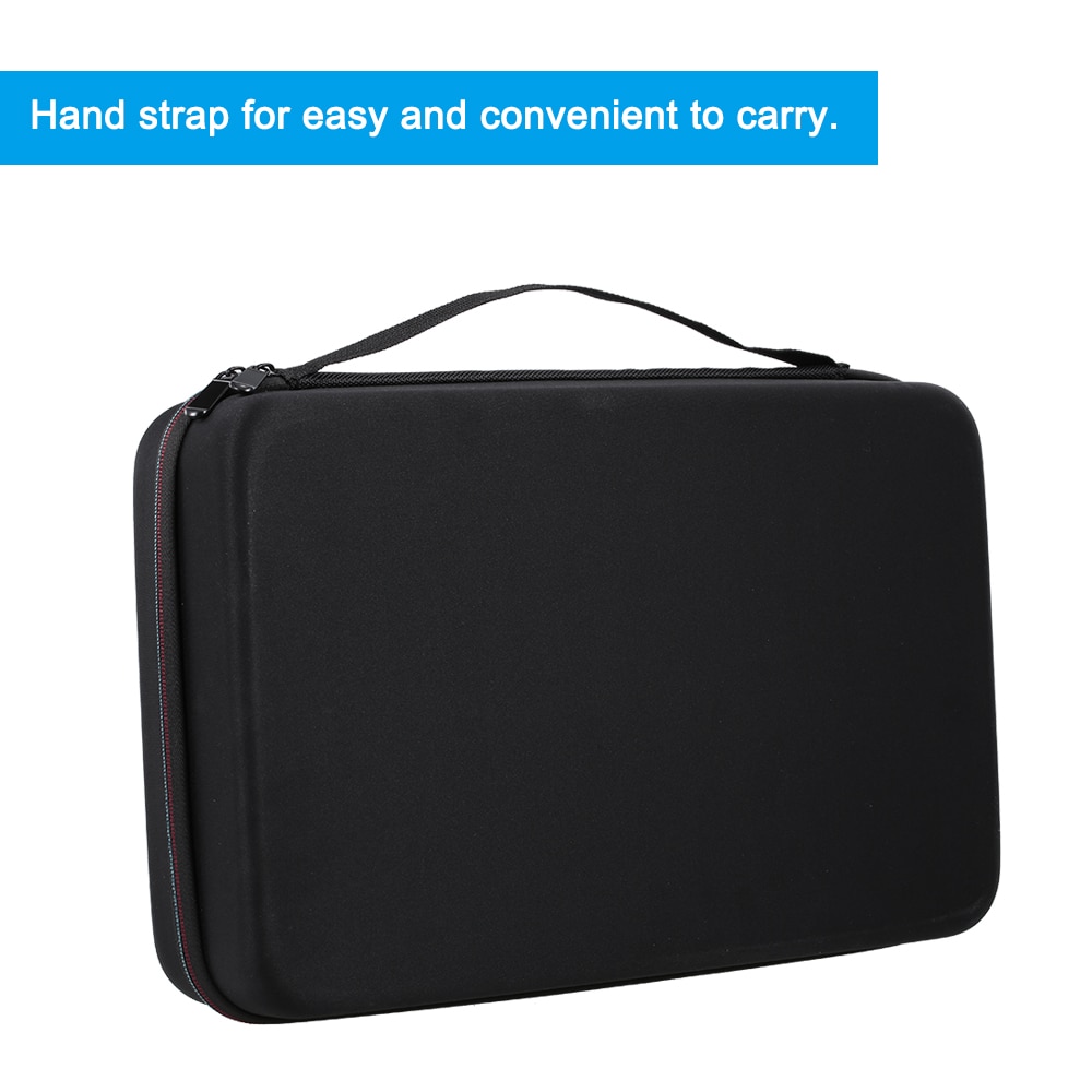 Portable Bag Box Hard Battery Organizer Storage Box Carrying Case Protective Bag Holder for AA AAA C D 9V Batteries