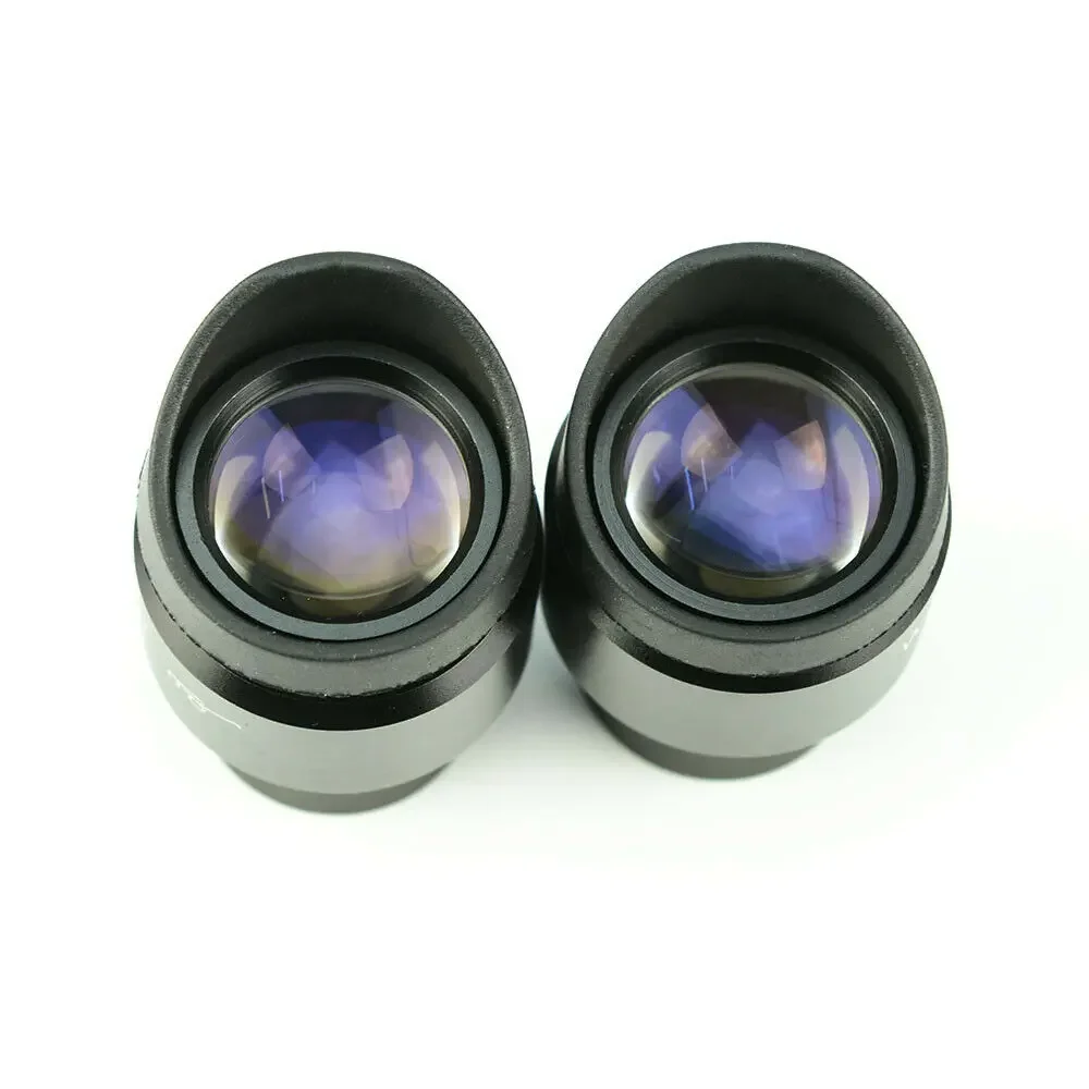 23mm 10x Stereo Microscope Wide Angle Zoom Diopter Adjustable Eye Cups 30mm Dia Microscopio Barlow Lens Accesorio Telescopio