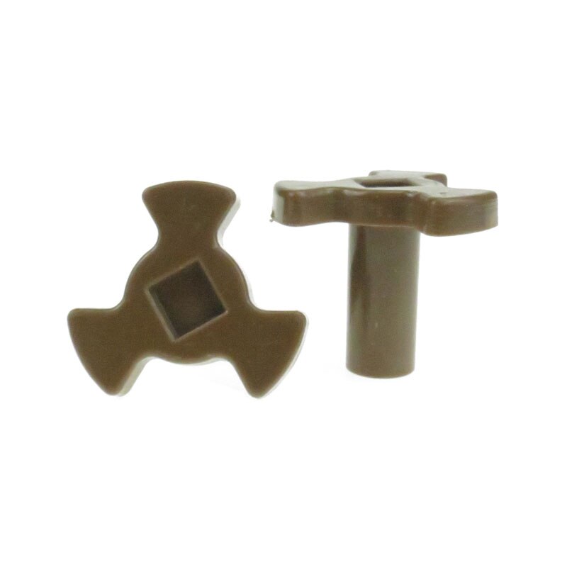 2pcs Universal Microwave Oven Clutch Glass Turntable Coupler Spare Parts Drive Coupling Cog Tools Microwave Accessories Model 3