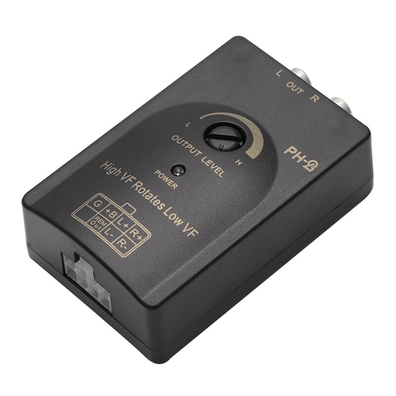 Low Level Converter Adapter Car o RCA Converter Converter Car Radio Cable