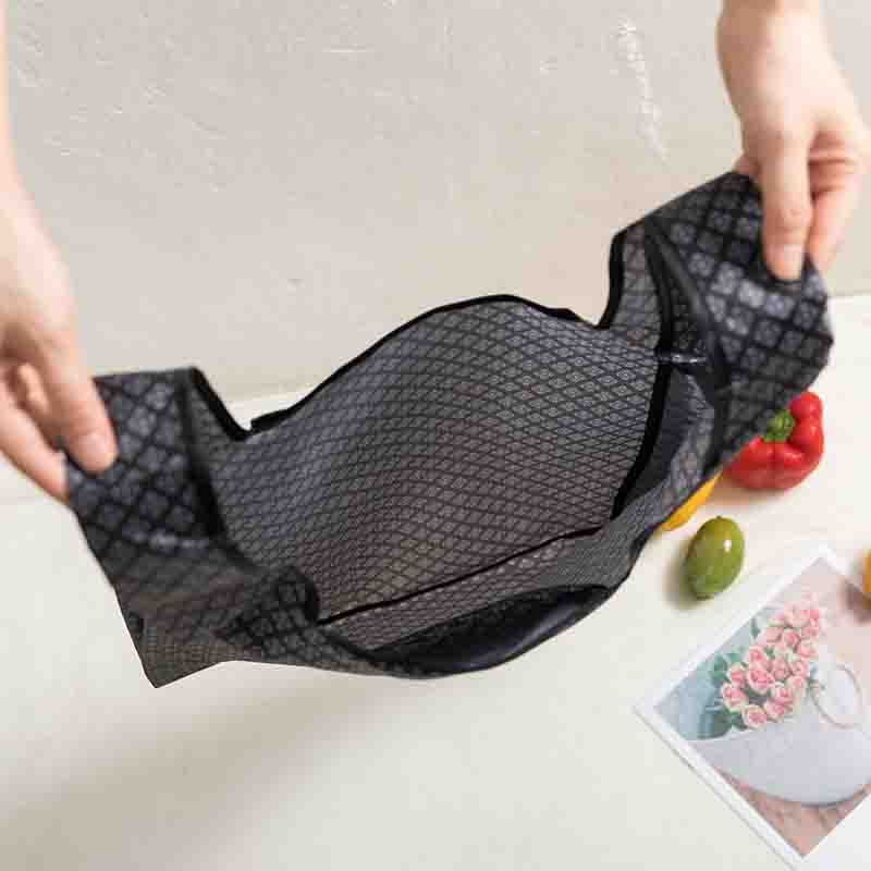 Opvouwbare Recycle Shopping Tassen Eco Vriendelijke Dames Herbruikbare Boodschappentas Bloemen Fruit Groente Boodschappentas Grote Capaciteit
