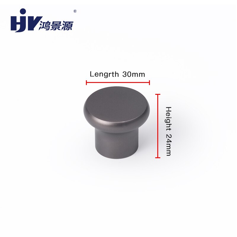 HJY kuchnia szary/czarny/złoty uchwyty Aluminiual uchwyt robić szafki drzwi robić szafy szczotkowane sprzęt meblowy moda gałka A057/176: szary