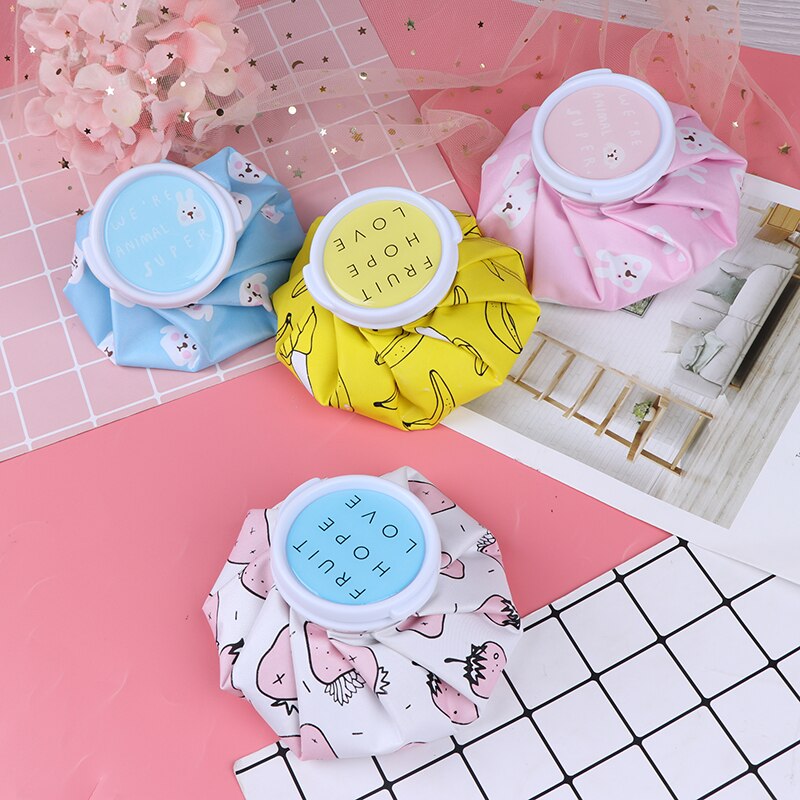 Cartoon Summer Ice Bag Dual-use Bags Water Bottle Health Care Reusable Knee Head Leg Relief Pain Ice Bag