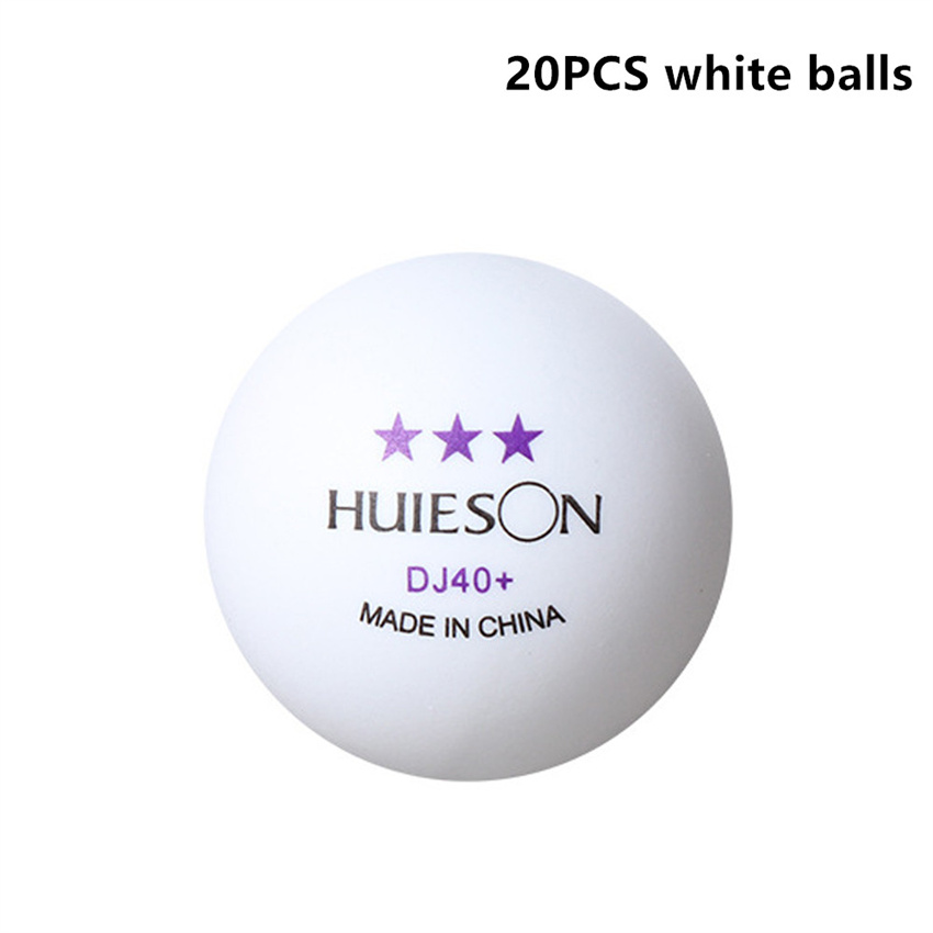 3 estrellas 20 ~ 100 Uds ABS 40 + Material pelotas de tenis de mesa pelotas de Ping Pong profesionales pelotas de entrenamiento