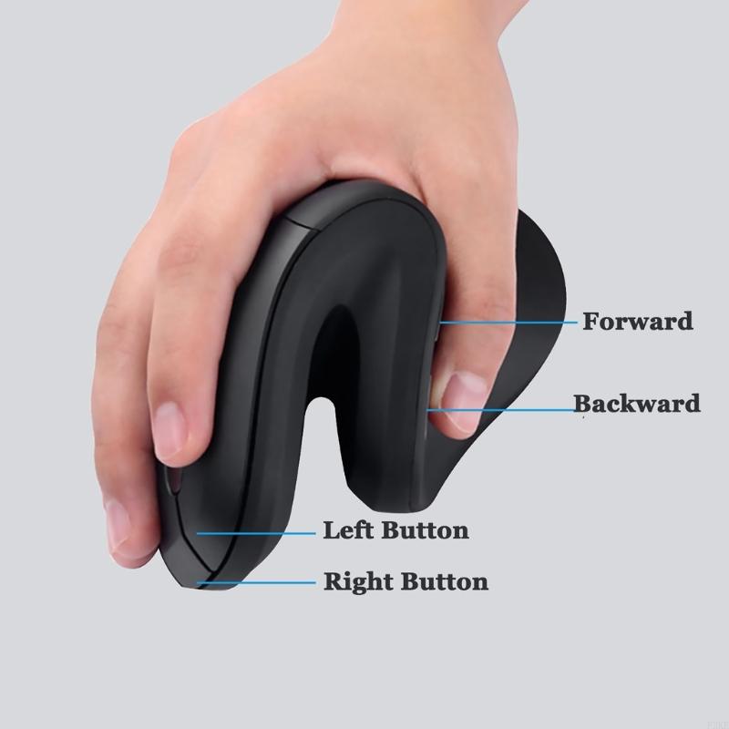 920L Right Hand Vertical Mouse Ergonomic Gaming Mouse USB Optical Wrist Healthy Mice Mause For PC