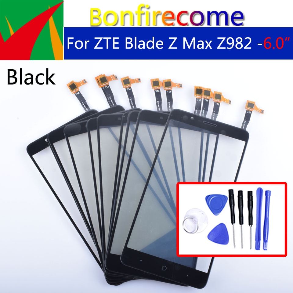 Voor ZTE Blade Z Max Z982 Touch Screen Panel Digitizer Sensor Voor Glas Outer Touchscreen Vervanging 6.0 inch