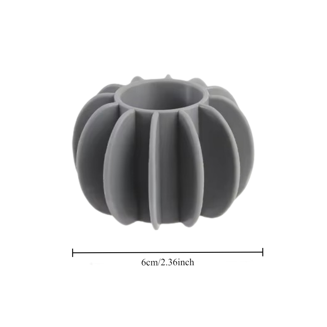 1/3Stck Magie Wäsche Bälle Wiederverwendbare PVC Feste Reinigung Ball Haushalt Reinigung Waschmaschine Zubehör Kleidung Weichspüler: Schwarz
