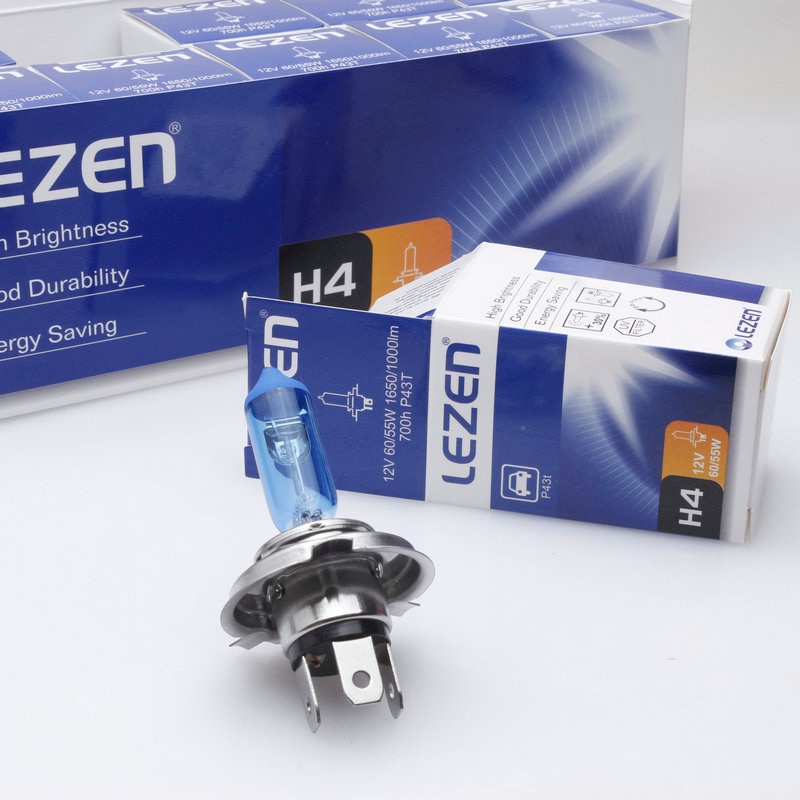 Time-limited Special Offer 10 Pcs H4 Bulb 55w /55-60w 12v Hod Lamp 6000k Halogenlamp Car HOD Light