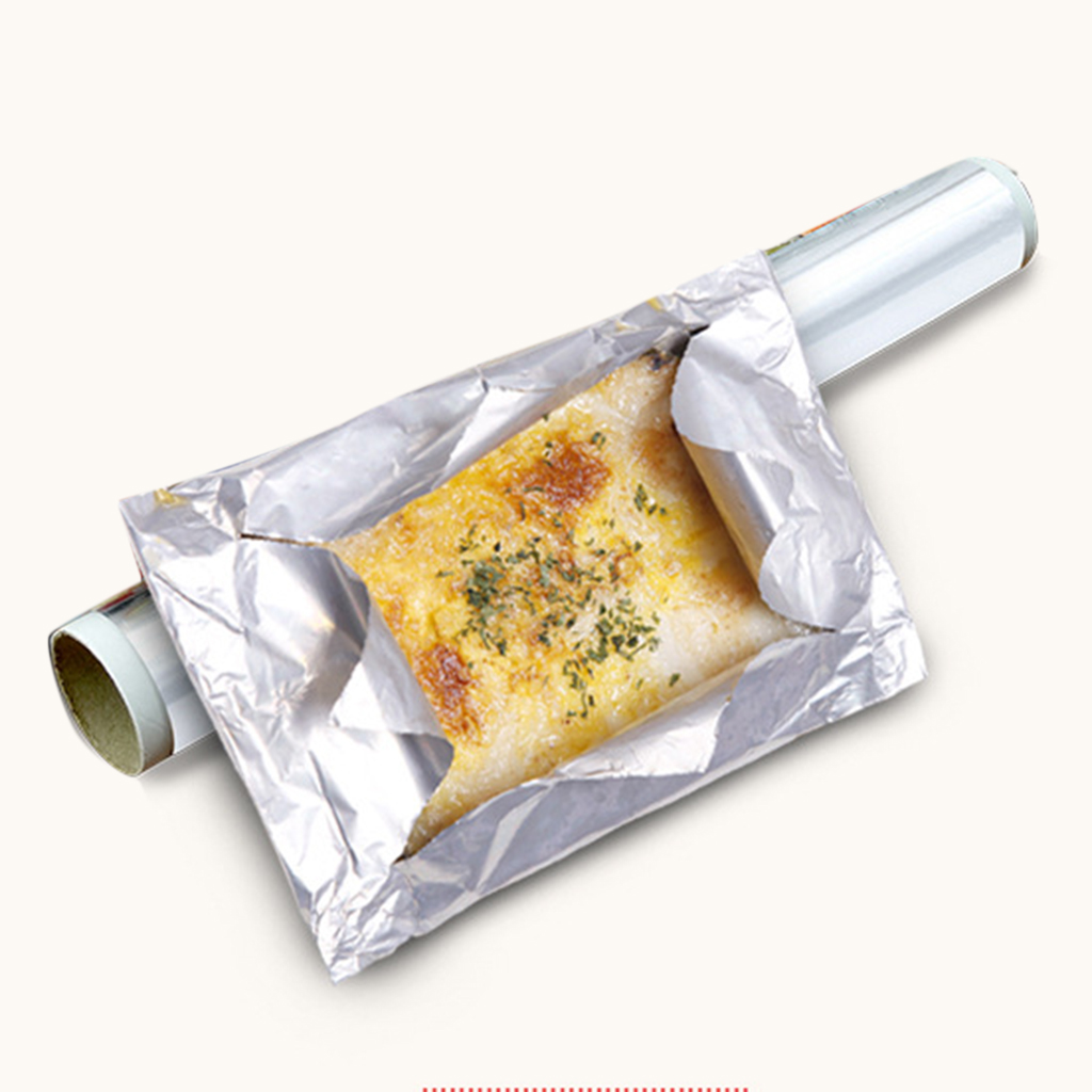 Aluminum Foil Barbecue Aluminum Foil Paper For BBQ Kitchen Baking Food Wrap