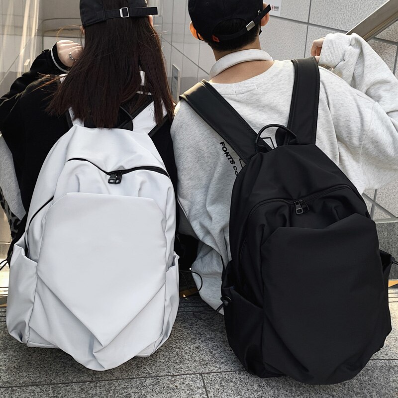 Dcimor mochila de nylon impermeável, mochila grande