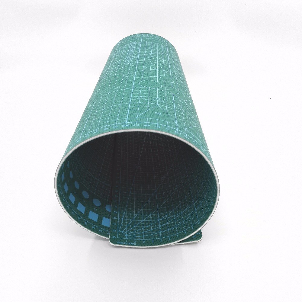 A2 Double Faced Cutting Plate Double Sided Flexible Fabric Rotary Cuttign Mat White Core Layer 60x45cm
