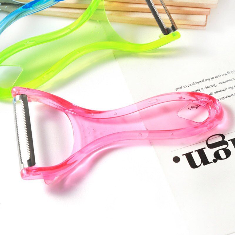 Snoep Kleuren Keramische Dunschiller Fruit Dunschiller Keuken Tool Rvs Aardappel Sharp Slicer Cutter Veiligheid Keramische Mes