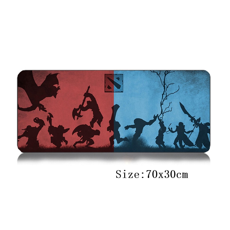 70*30cm game mouse pad mat Large for Dota2 gaming mousepad L XL gamer mouse pads for Dota 2 Computer Peripherals accessories