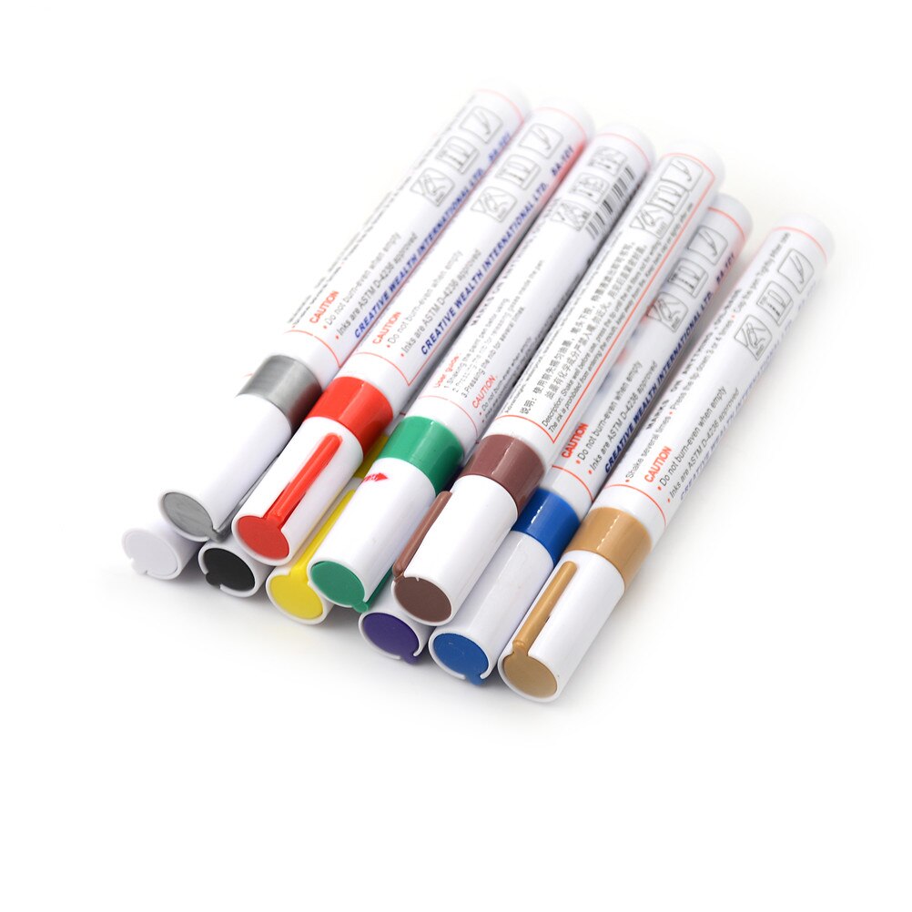 10 Kleuren SP110 Waterdichte Markering Pen Band Metalen Oppervlak Reparatie Verf Pennen Kleur Verf Marker Pen Multi-color Markers