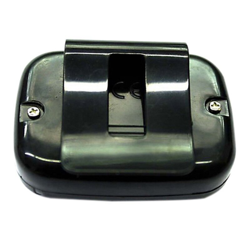 Contatore tascabile contapassi LCD elel-digitale a passeggio Nero