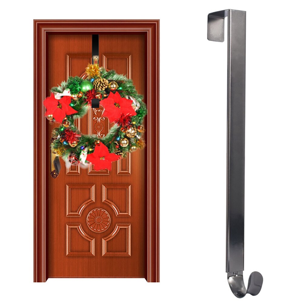 Kerst Krans Haak Hanger Boven Deur Kerst Grote Metalen Krans Hanger Verf Voordeur Krans Haak Voor Kerst