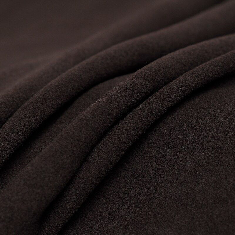 Pearlsilk Coffee Soft Wollen Wool Fabrics Wool Garment Materials Autumn Women Jacket Coat Sewing Cloth Tailor