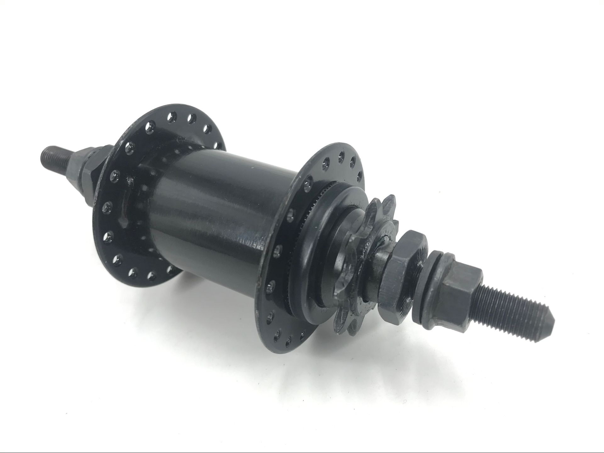 Buje trasero bmx, 36h, 9T, 10mm, rodamientos de cuentas