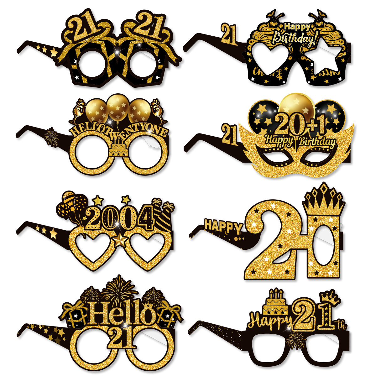 Streamer de papel dorado negro, pancarta colgante de cumpleaños para 16 18 21 30 40 50 60 años, decoración para de cumpleaños, aniversario: Azul