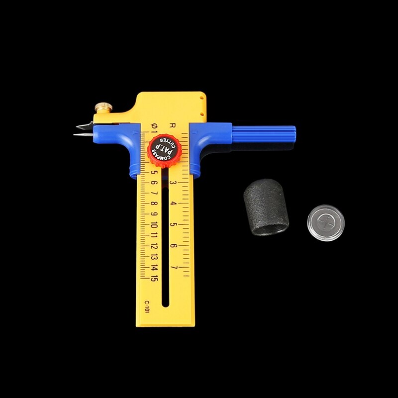 Compass Circle Cutter Circular Cutting Tool Adjustable Compass Circle Cutter Cortador Circular Circle Cutter