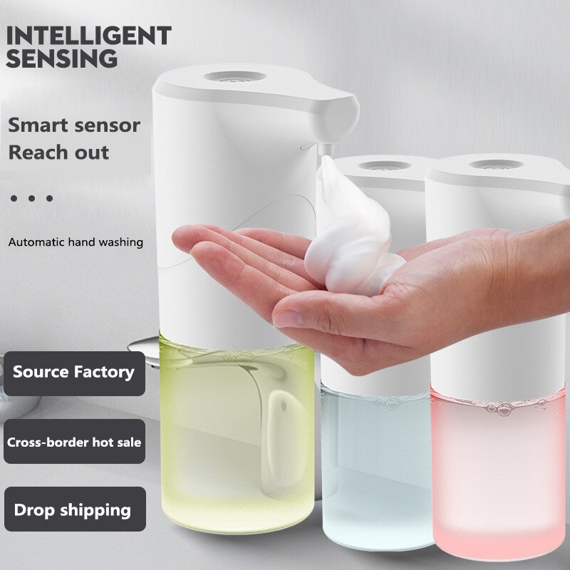 350ml Automatic Foam Soap Dispenser Smart Sensor Intelligent Liquid Soap Dispenser Touchless