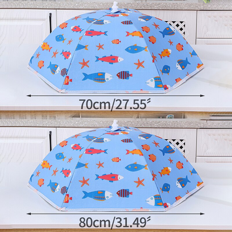 Winter Heat Preservation Dish Cover Large Food Meal Cover Foldable Dust Cover Kitchen Organizer Household Dining Table Cover