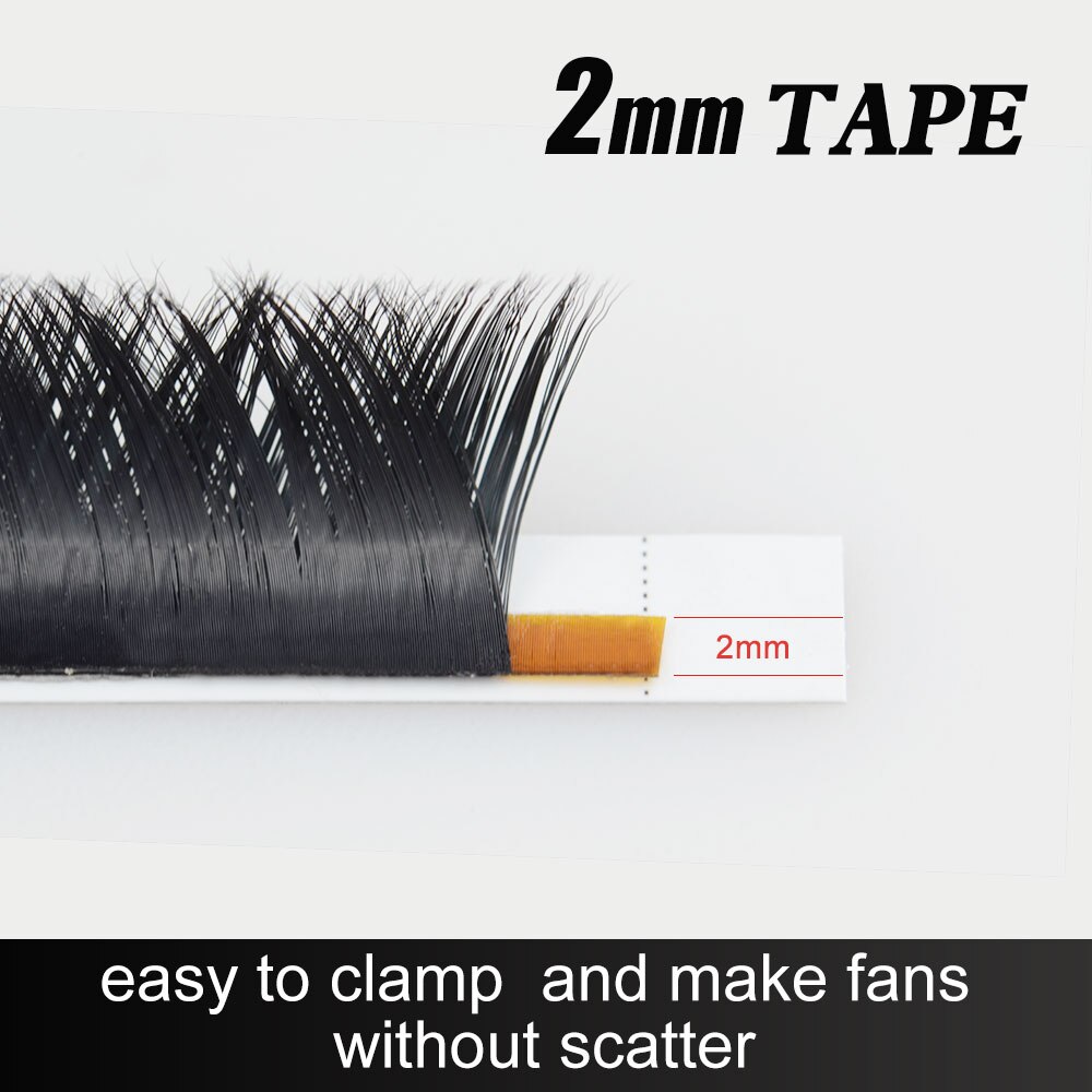 Nagaraku 5 etuier/parti makeup v shape auto-fans eyelash extension mega volume volume lashes 0.05mm easy-fans premium øjenvipper