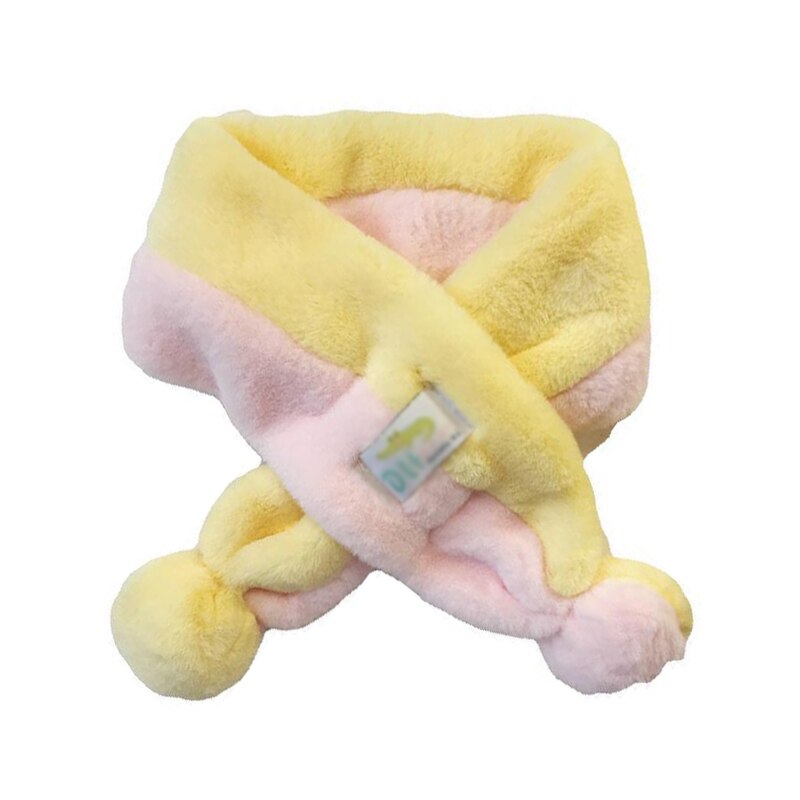 Bufanda con de dibujos animados para bebés y niñas: O