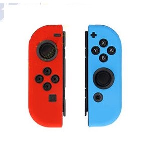 Gomma di Silicone Della Pelle Della Copertura di Caso Per Nintend Interruttore JoyCon Controller Per Nintendoswitch NX NS Thumb Grip Joystick Cap: M