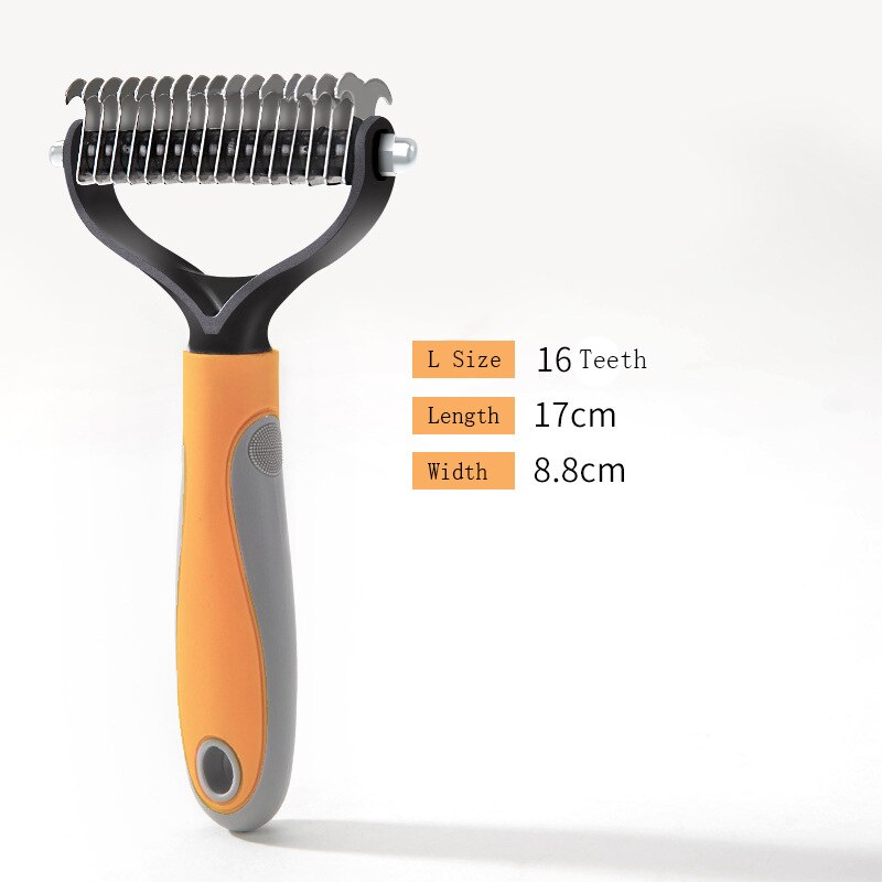 dog rake comb pet comb cat dog hair comb pets knot comb Pet Dog Cat Hair Removal Brush Comb Pet Grooming Tools Hair
