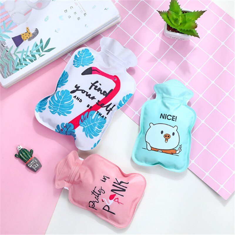 Winter Warm Injection Water Bottle Cute Cartoon Hand Warmer Water Bottle Student Dormitory Warm Baby Wärmflasche