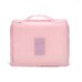 Multifunction Travel Cosmetic Bag Neceser Women Makeup Bags Toiletries Organizer Waterproof Female Storage Make up Cases: lightpink