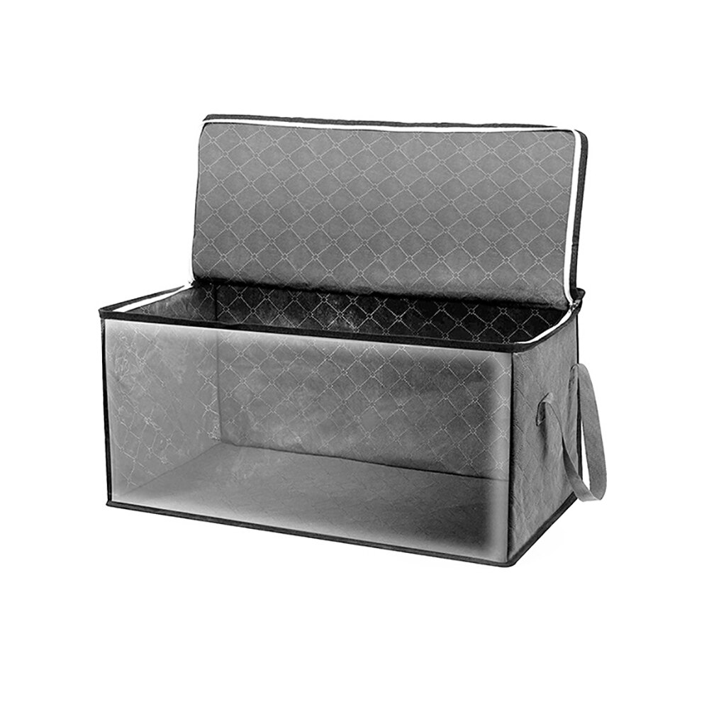 Opvouwbare Kleding Opbergtas Stofdicht Clear Venster Zakken Voor Het Opbergen Van Kleding Non-woven Opbergtas Organizer
