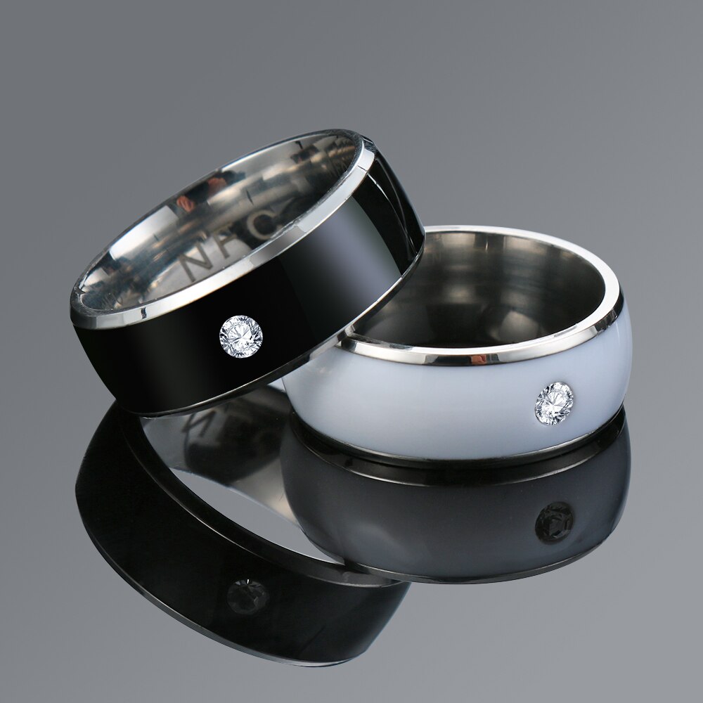 NFC multifonctionnel anneau de doigt Intelligent portable connecter équipement de téléphone Android étanche technologie intelligente anneau bijoux