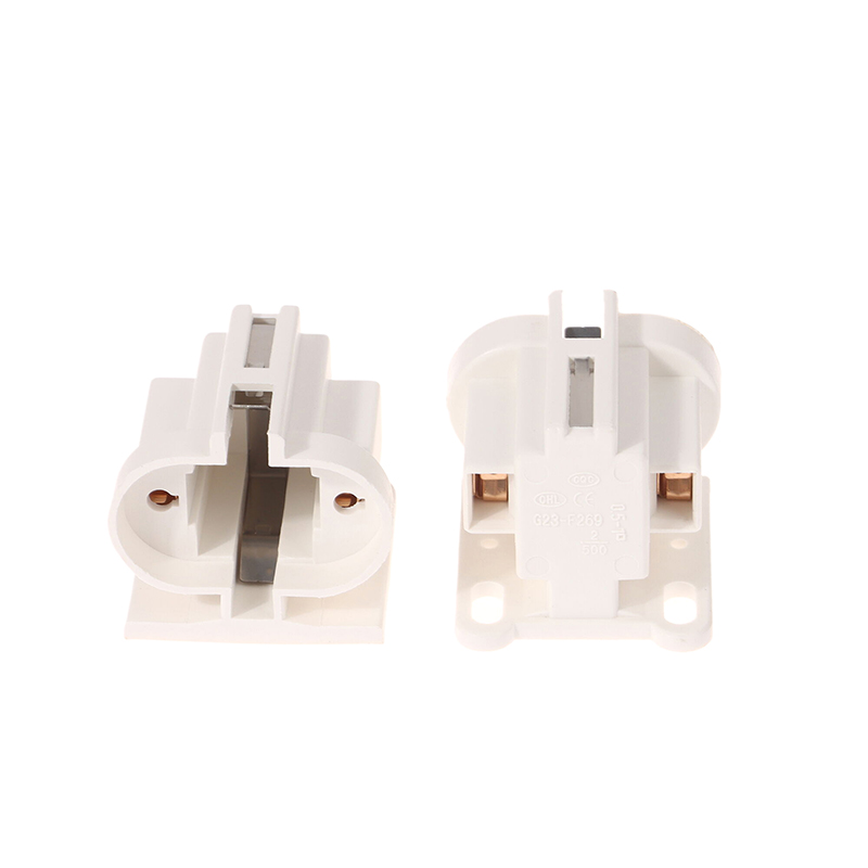 2Stck H Rohr U Rohr G23 Lampenfassung Stecker-in Basis Zwei-Stift 2P Stecker-in Rohr lampe Rohr Buchse Yuba Lampe Rohr Stecker