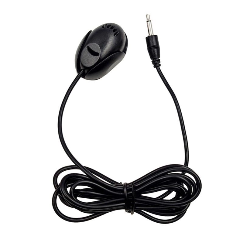 Bilstereomikrofon 3.5mm eksterne mikrofoner for bil hovedenhet bluetooth-aktivert stereo radio gps dvd mikrofon/mikrofon: Oransje