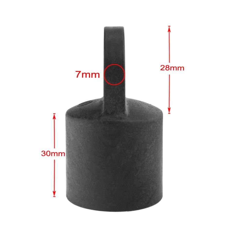 Nylon Pipe Eye End Cap Boat Accessories 25mm Bimini Top Fitting Hardware Marine Boat Yacht External Eye End Canopy Tube Marine