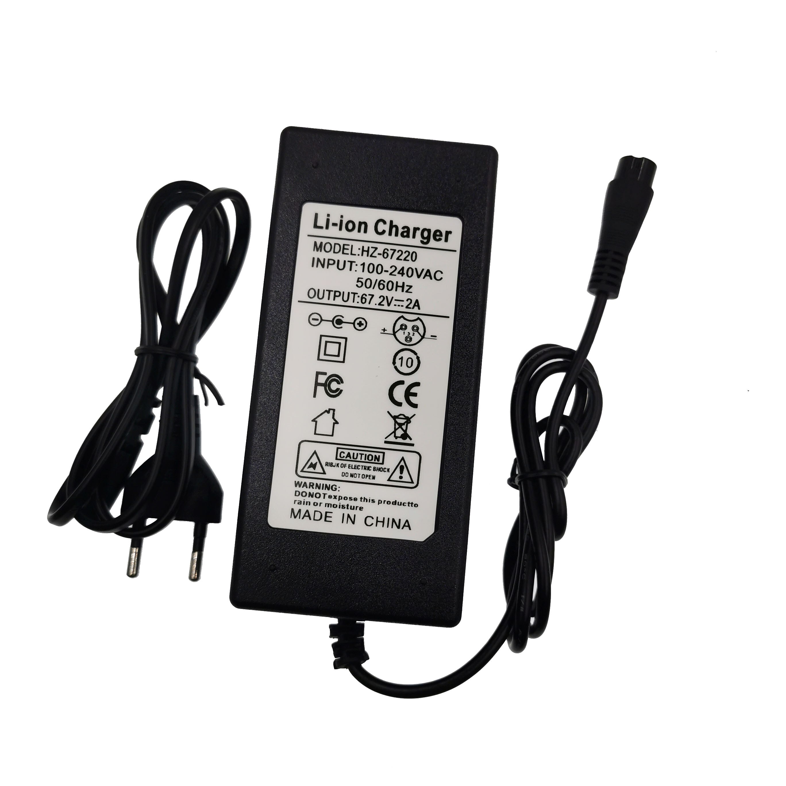 Electric Bike Charger 67.2V 2A Battery Charger For Sur Ron Light Bee & Segway X260 Electric Dirt Bikes 67.2V 2A Battery Charger For Sur Ron Segway Dirt Bikes