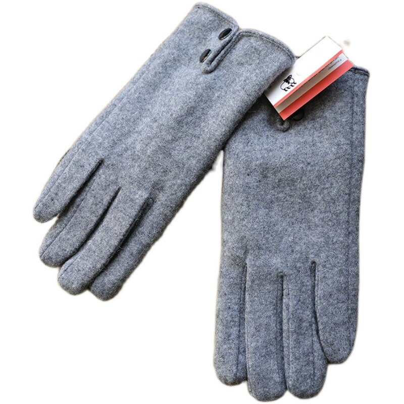 Mens Merino Wolle Handschuhe Winter Touchscreen 80% Merino Wolle Handschuh Bildschirm berühren Mens Verdicken Thermische Wolle Winddicht Warme Handschuhe